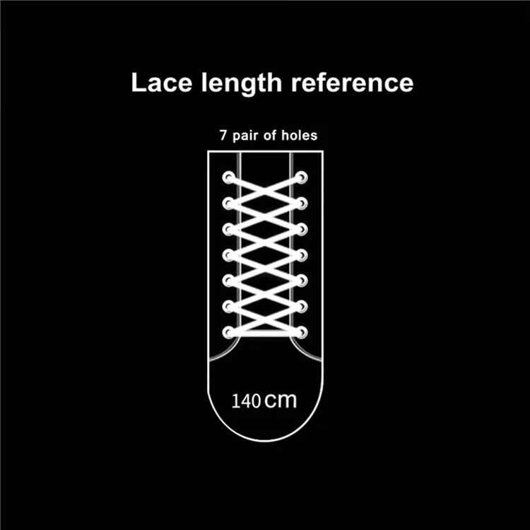 1 Paio di lacci per stivali Martin da 140 cm, scarpe da trekking, lacci rotondi in poliestere resistenti all'usura - Nero+Bianco