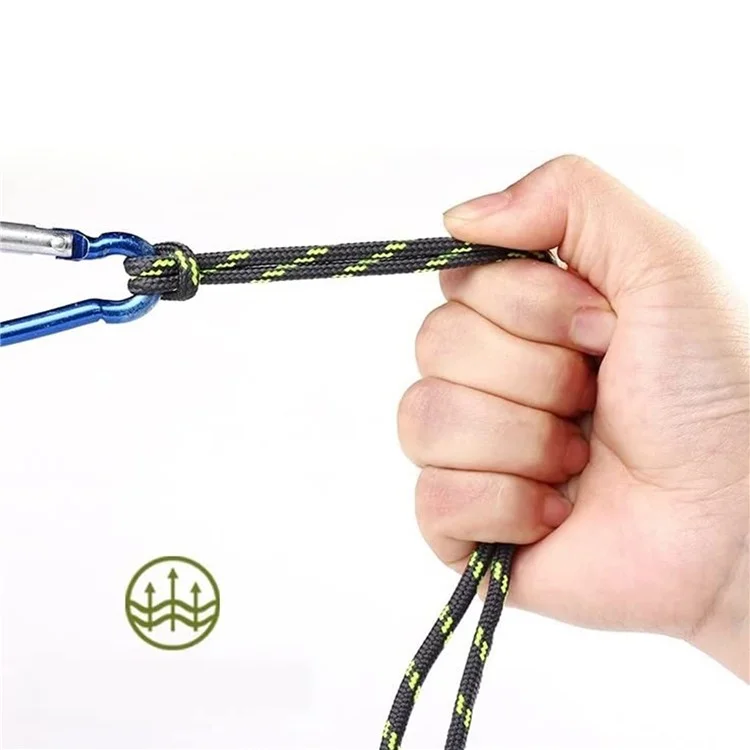 1 Pair 160cm Martin Boots Hiking Shoe Laces Round Wear-Resistant Polyester Shoelace Rope - Light Brown+Rose