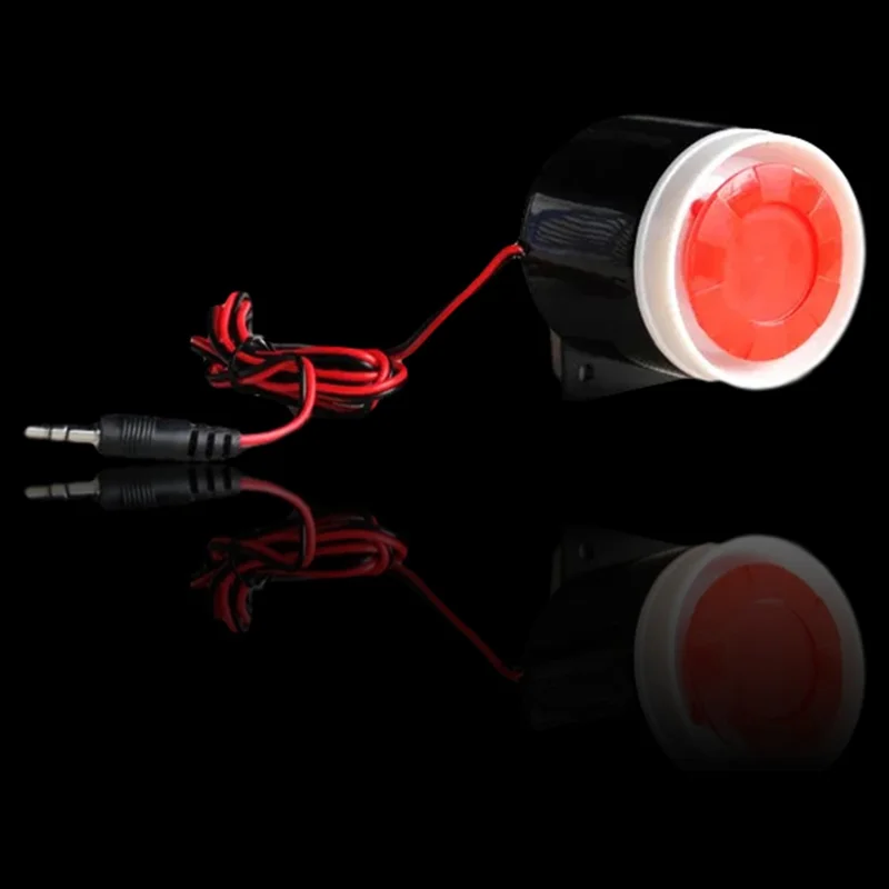 Anti-Theft Alarm Horn 120dB Wired Security Siren for Home Protection High Volume Warning Speaker