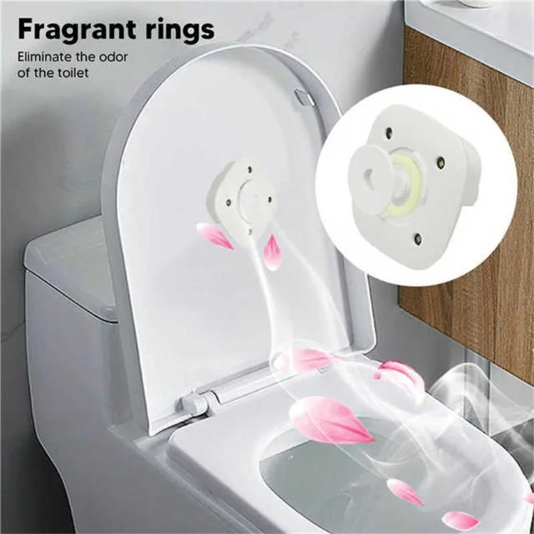 Mini UV Light Toilet Sanitizer Home Hotel Toilet Germicidal UV Lamp - White