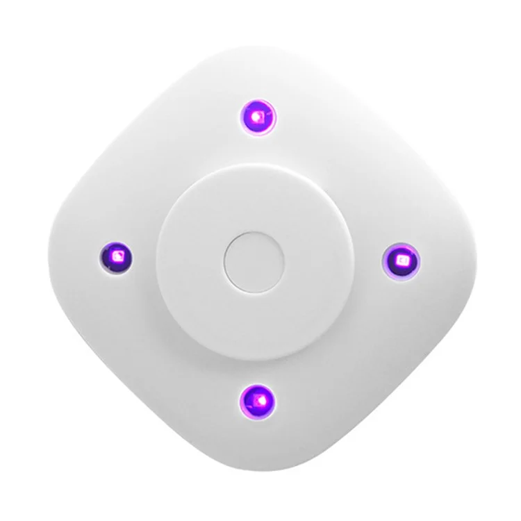 Mini UV Light Toilet Sanitizer Home Hotel Toilet Germicidal UV Lamp - White