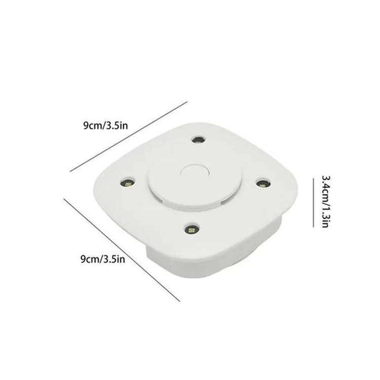Mini UV Light Toilet Sanitizer Home Hotel Toilet Germicidal UV Lamp - White