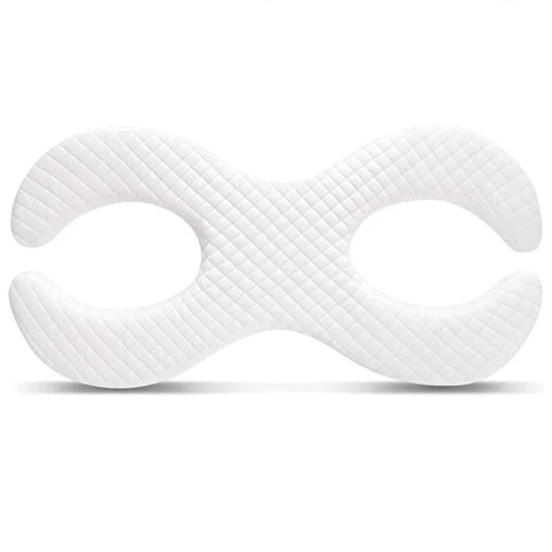 Low Style Soft Memory Foam Anti-aging Beauty Pillow Side Sleeping Face Anti-wrinkle Pillow - Blue