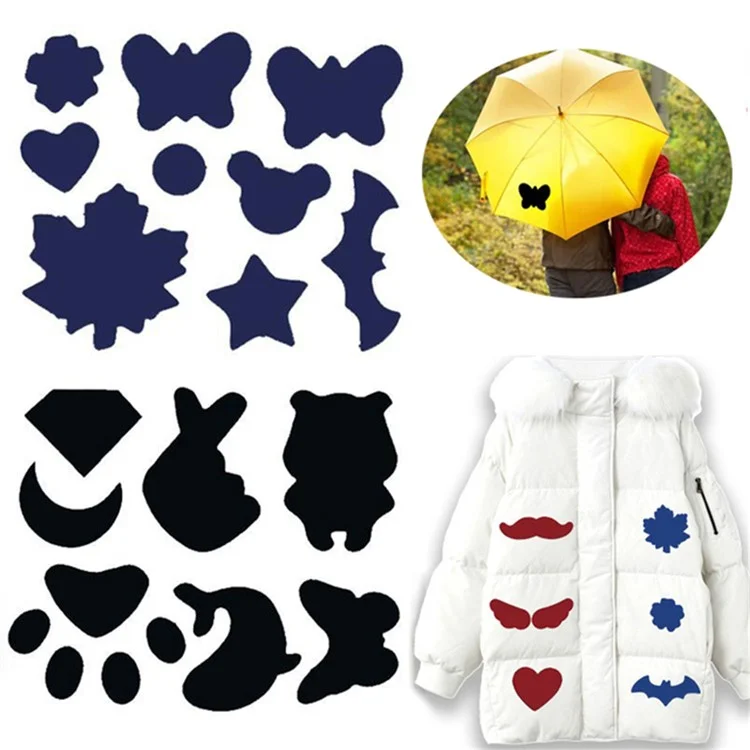 DIY Self-Adhesive Patch for Down Jackets Pants Clothing Repair Raincoat Umbrella Washable Patch - White