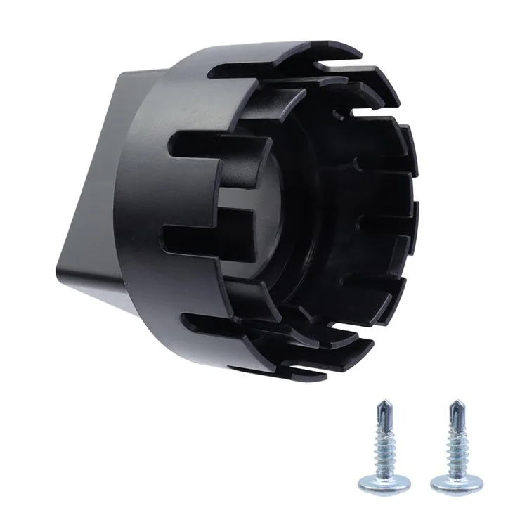 2x3 Inch Drain Pipe Draining Rain Gutter PVC Drain Connector Downspout Adapter - Black