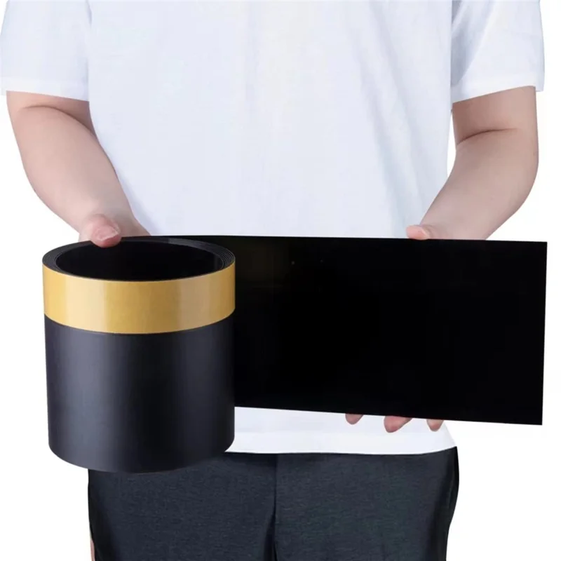 Under Couch Guards Blocker 3m PVC Strap Baffle Bottom Gap Bumper Barrier for Under Sofa Bed - Black