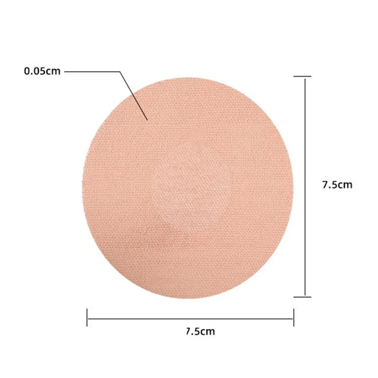 032 10Pcs Waterproof Sensor Adhesive Patches Sports Sensor Stickers Covers - Black