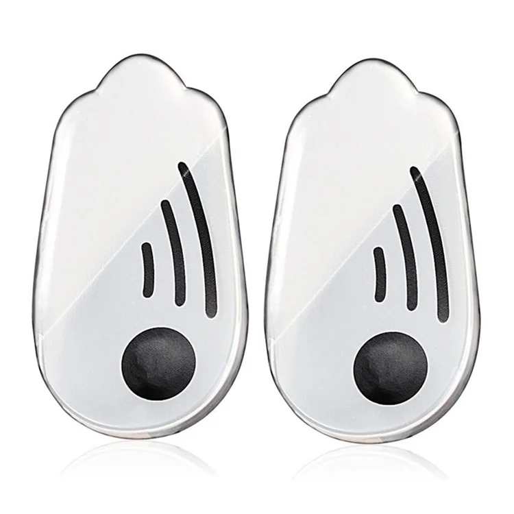 011 1 Par de Almofadas Magnéticas em Formato de O/X para Correção de Pernas, Almofada de Gel Macia para Absorção de Choque no Calcanhar, Tamanho L