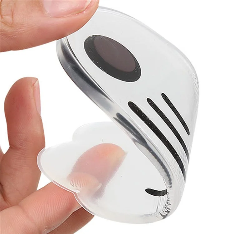 011 1 Par de Almofadas Magnéticas em Formato de O/X para Correção de Pernas, Almofada de Gel Macia para Absorção de Choque no Calcanhar, Tamanho L