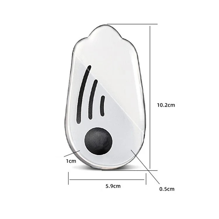 011 1 Par de Almofadas Magnéticas em Formato de O/X para Correção de Pernas, Almofada de Gel Macia para Absorção de Choque no Calcanhar, Tamanho L