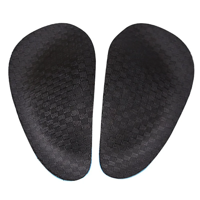 064 1 Pair EVA+Nylon Sports Foot Sole Guard Pad Flat Arch Support Leg Shape Correction Half Foot Cushion - Adult