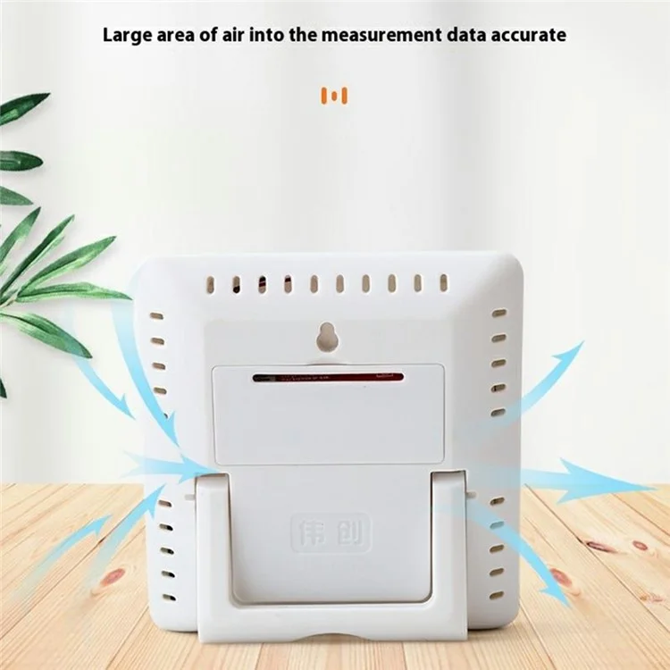 Termometro elettronico Igrometro MBS-3 Orologio digitale ad alta precisione con sveglia per interni