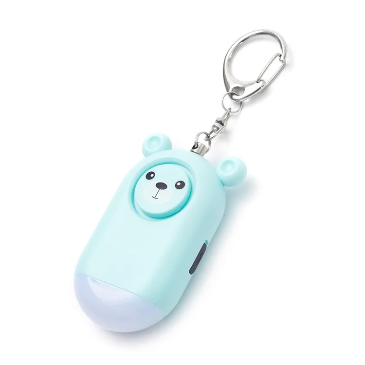 S11 persönlicher Sicherheitsalarm für Frauen, USB-aufladbar, SOS-Notfallwarngerät - Blau