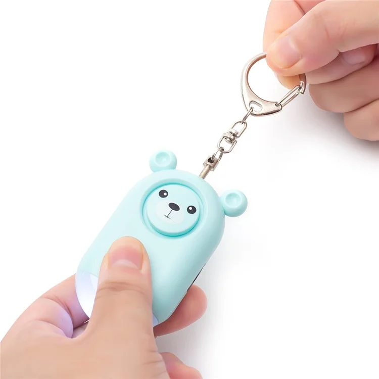 S11 persönlicher Sicherheitsalarm für Frauen, USB-aufladbar, SOS-Notfallwarngerät - Blau