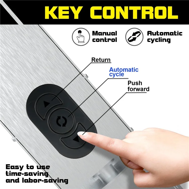 Elektrischer Dosenquetscher, wandmontierbar, Aluminiumdosen-Recycling-Kompaktiergerät - EU-Stecker