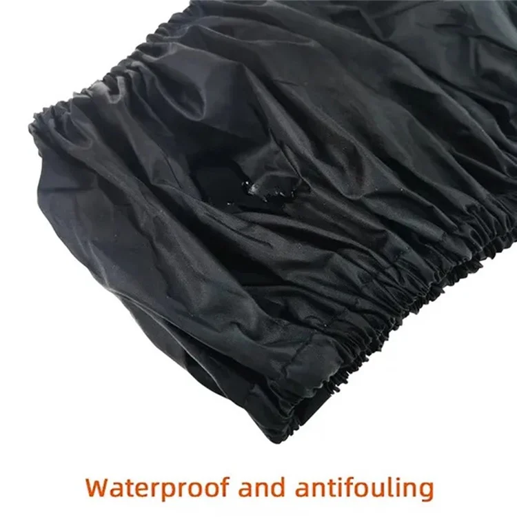 2Pcs Baby Stroller Wheel Covers Oxford Cloth Anti Dirt Protectors, Size L for 25-36cm Rear Wheel