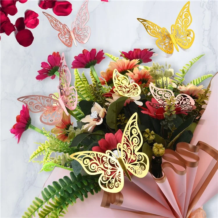 198Pcs DIY Flower Wrapping Paper Set with Golden Butterfly Decor Ribbon Pins Greeting Card

Conjunto de papel de envolver flores DIY de 198 piezas con decoración de mariposa dorada, cinta, alfileres y tarjeta de felicitación