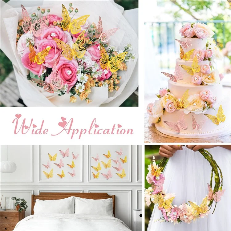 198Pcs DIY Flower Wrapping Paper Set with Golden Butterfly Decor Ribbon Pins Greeting Card

Conjunto de papel de envolver flores DIY de 198 piezas con decoración de mariposa dorada, cinta, alfileres y tarjeta de felicitación