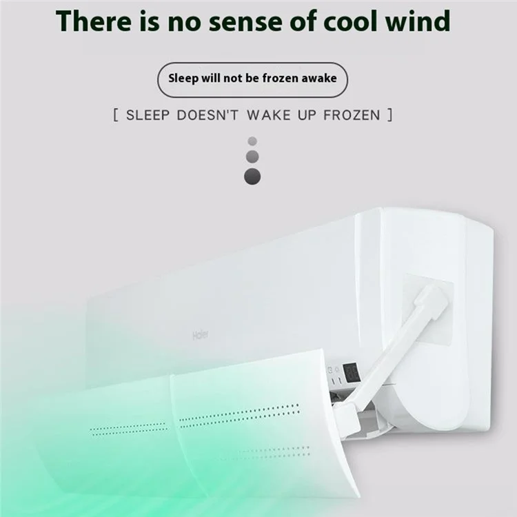 Klimaanlage Windschutzscheibe Anti-Direct Blowing Air Deflector Haushalts-Klimaanlage Baffle - Stil A