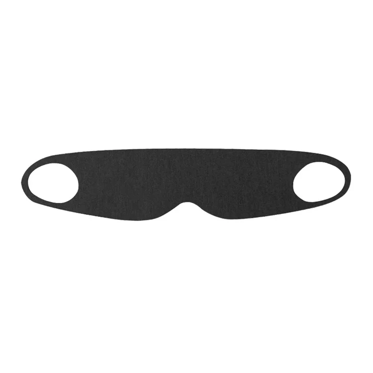 Antifaz para dormir, ligero, colgante para las orejas, cubierta para los ojos para aliviar la fatiga visual, para viajes y siestas - Negro