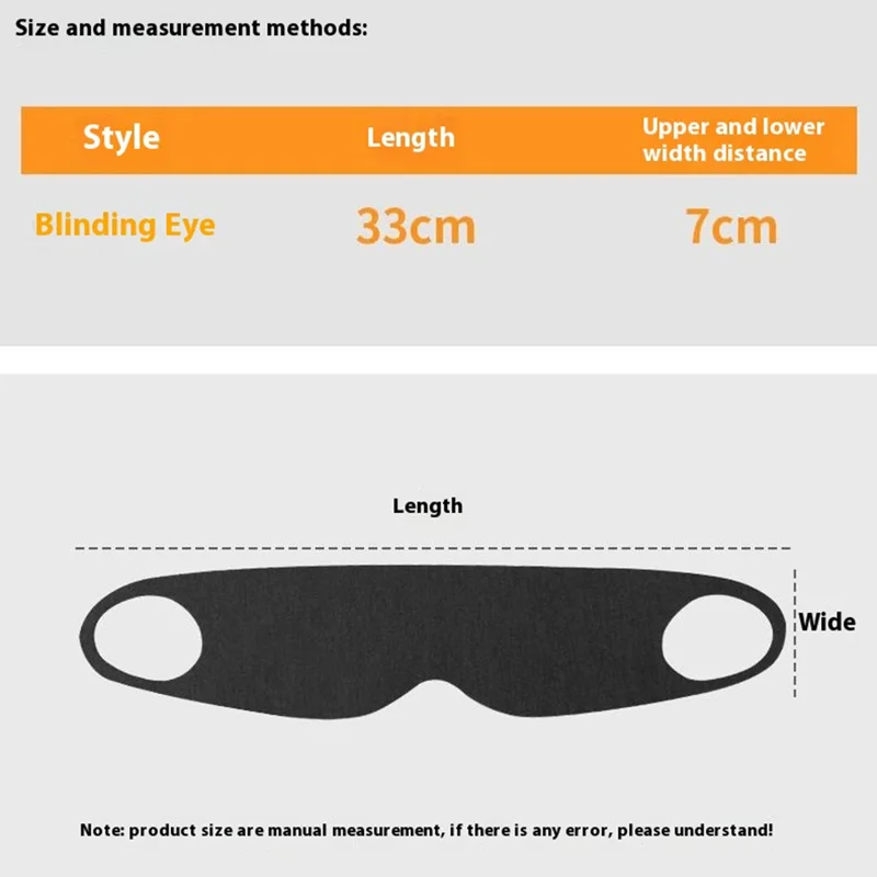 Sleep Eye Mask Lightweight Ear Hanging Eye Cover for Eye Fatigue Relief Travel Nap Time - Apricot