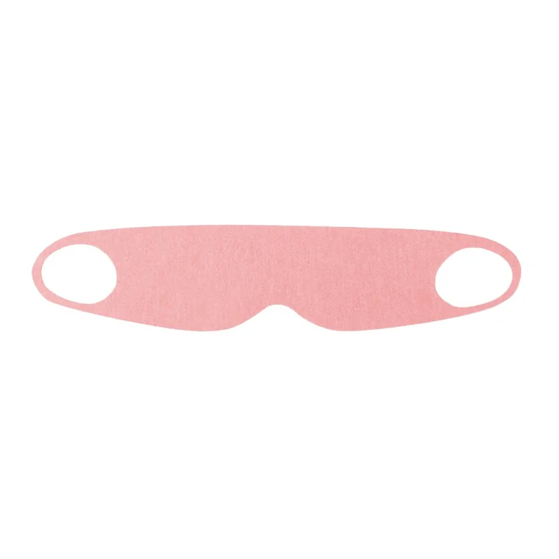Sleep Eye Mask Lightweight Ear Hanging Eye Cover for Eye Fatigue Relief Travel Nap Time - Pink