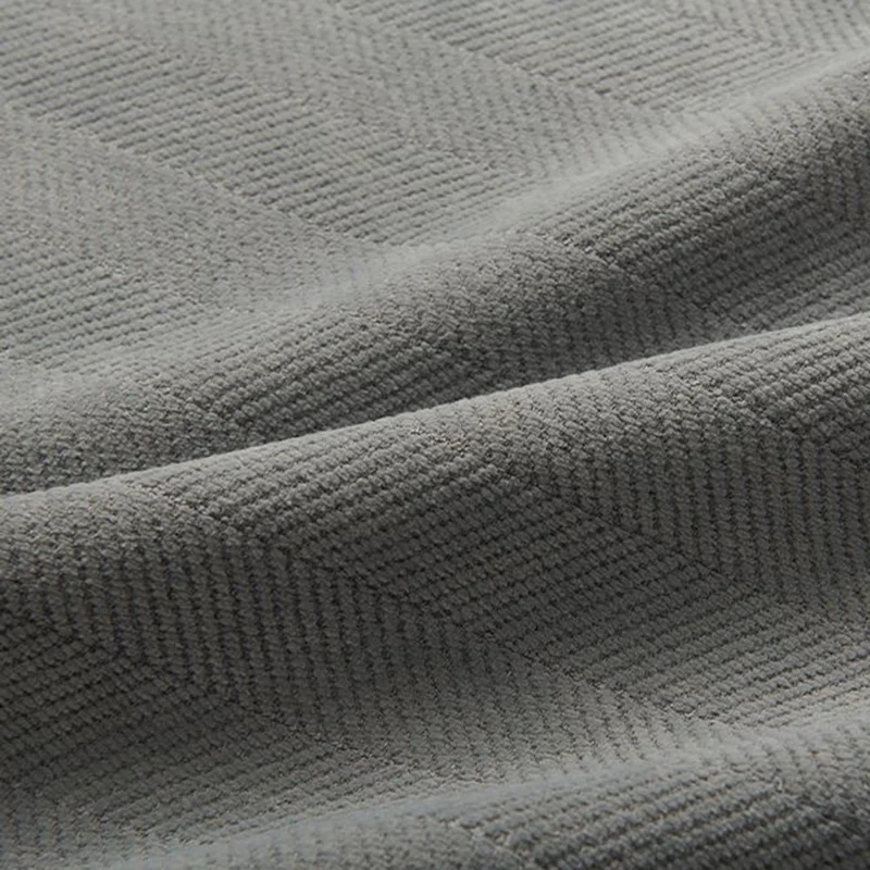 45 x 45cm Pillow Cover Solid Color Soft Chenille Throw Pillow Cushion Case for Sofa Bedroom Living Room - Dark Grey