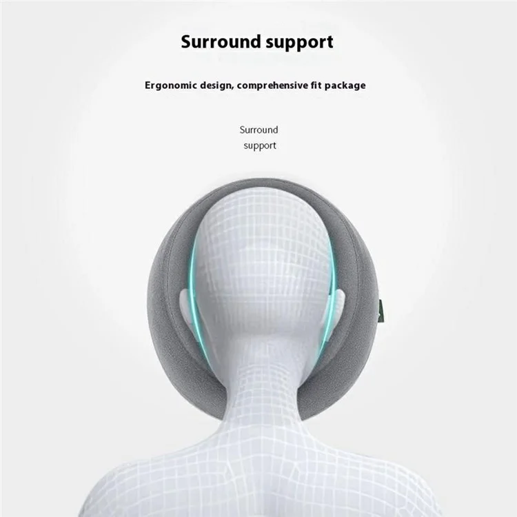 3 in 1 Face Down Pillow Memory Foam Neck Support Travel Cushion for Rest Massage Recovery