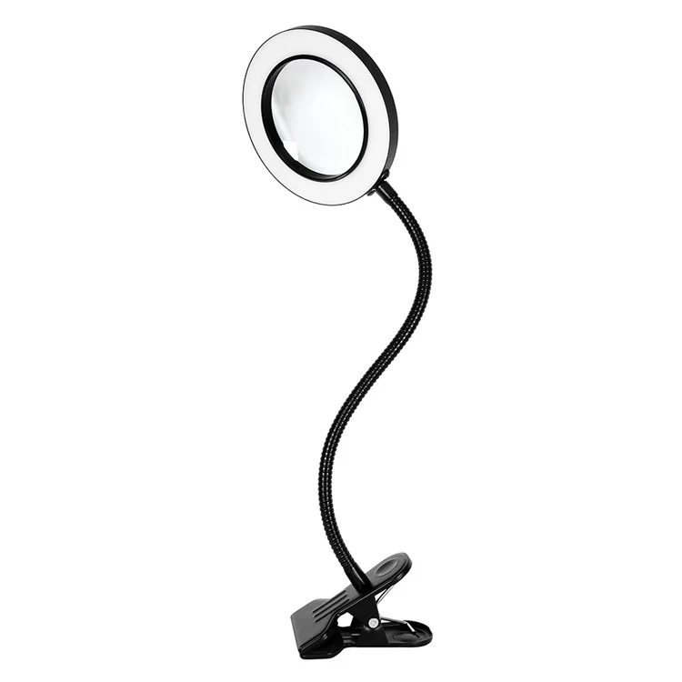 3160B 160 mm de Rotación de 360 ​​grados Iluminante Magnificador 10x Aumento Con Luz de Relleno
