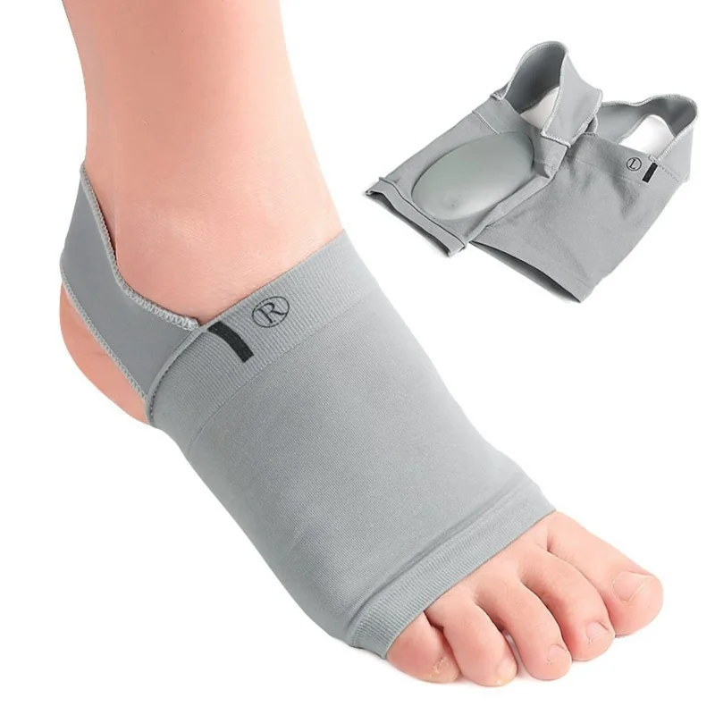 1 Pair Arch Support Brace Sleeves Flat Arch Support Leg Shape Correction Foot Pad Gift For Sports  /  Daily Use