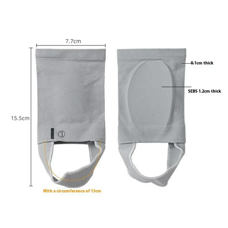 1 Pair Arch Support Brace Sleeves Flat Arch Support Leg Shape Correction Foot Pad Gift For Sports  /  Daily Use