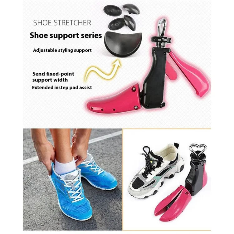 Esticador de Sapatos Ajustável Tamanho S para Homens e Mulheres - Expansor Unissex de Calçados