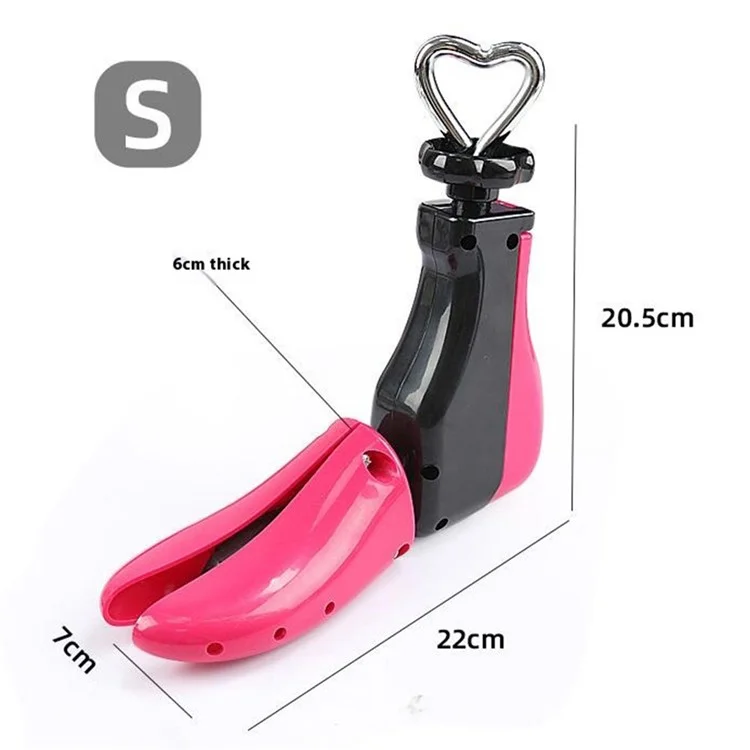 Esticador de Sapatos Ajustável Tamanho S para Homens e Mulheres - Expansor Unissex de Calçados