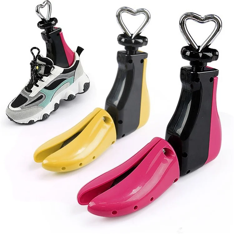 Allargascarpe Regolabile Taglia L Unisex per Uomini e Donne - Espansore di Scarpe Adattabile - Rosa