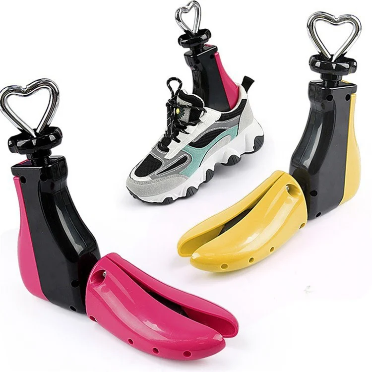 Allargascarpe Regolabile Taglia L Unisex per Uomini e Donne - Espansore di Scarpe Adattabile - Rosa