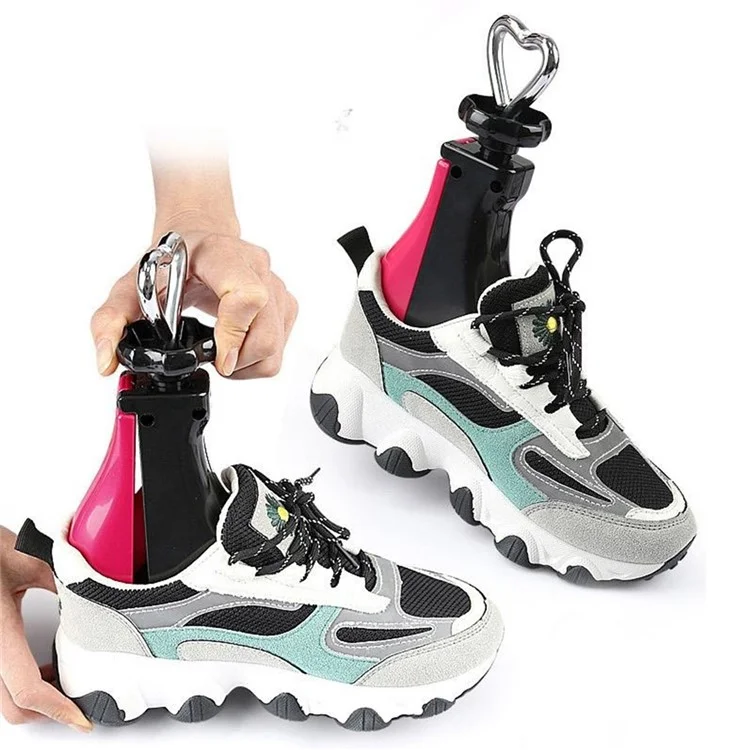 Allargascarpe Regolabile Taglia L Unisex per Uomini e Donne - Espansore di Scarpe Adattabile - Rosa