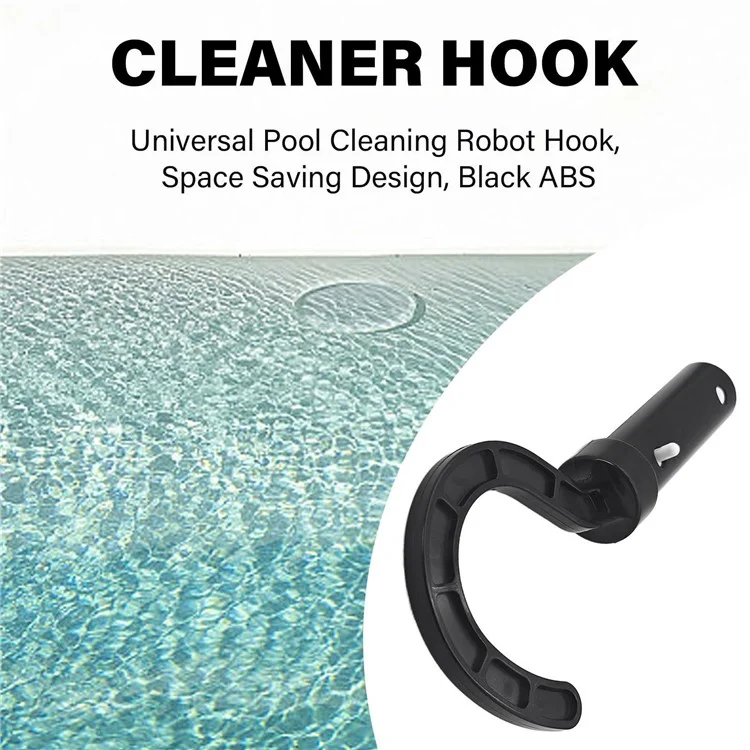 Crochet de robot de piscine pour accessoire de perche rétractable Porte-pince de nettoyeur de piscine