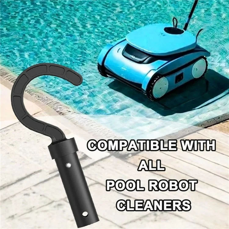Crochet de robot de piscine pour accessoire de perche rétractable Porte-pince de nettoyeur de piscine