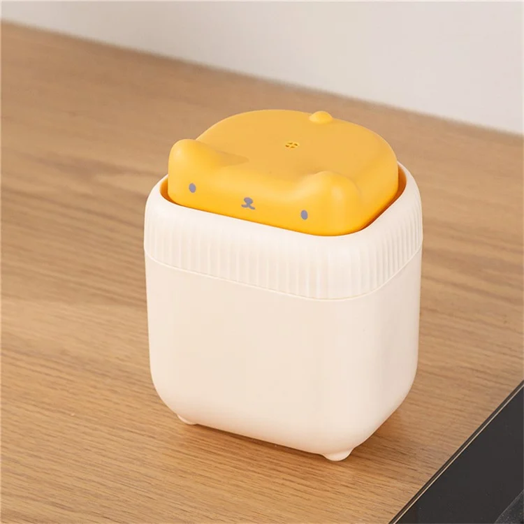 Cute Cat Shaped Dish Soap Dispenser Kitchen Sink Liquid Soap Pump Detergent Dispenser - Yellow