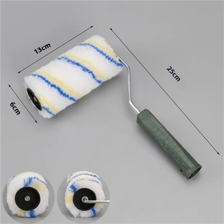 6 Inch Paint Roller Brush Wall Decorating Paint Brush Home Repair Painting Tool