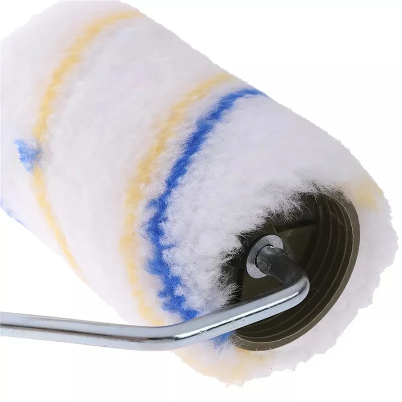 4 Inch Paint Roller Polyester Brush for Latex  /  Oil Paint Corner Edge Roller Brush