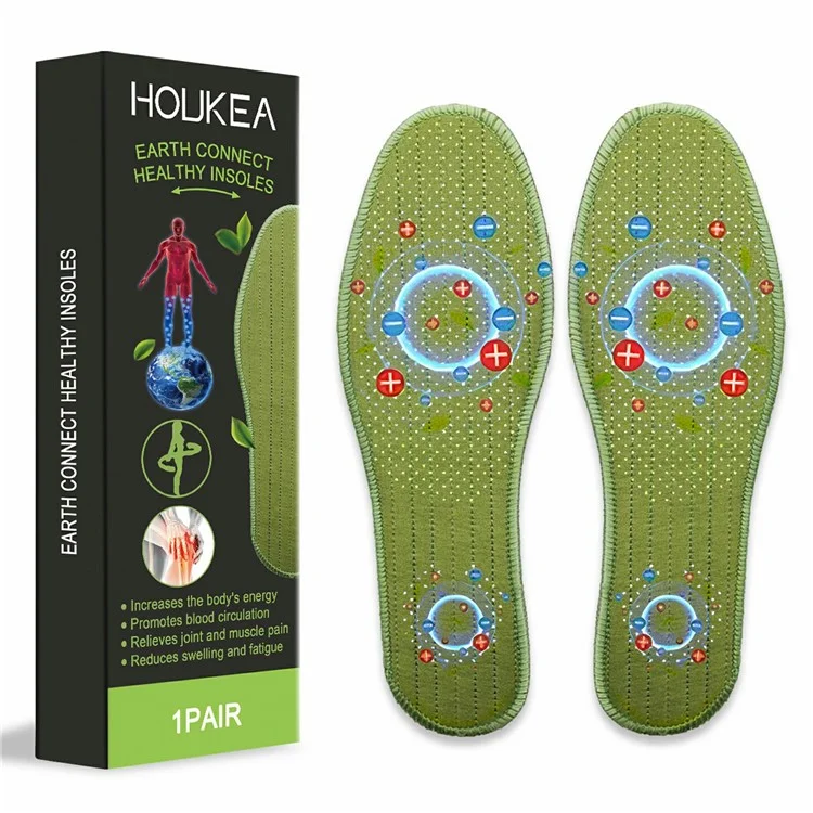 HOUKEA HK-B05-0038-01 Schuheinlagen Elastische Schmerzlinderung Fußpflege für Outdoor-Sport / Laufen