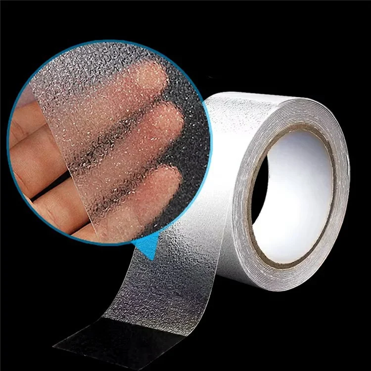 2,5 cm PVC Rutschhemmendes Klebeband Sicherheits-Rutschband für Innen- und Außenbereich, Länge 5 m - Gelb