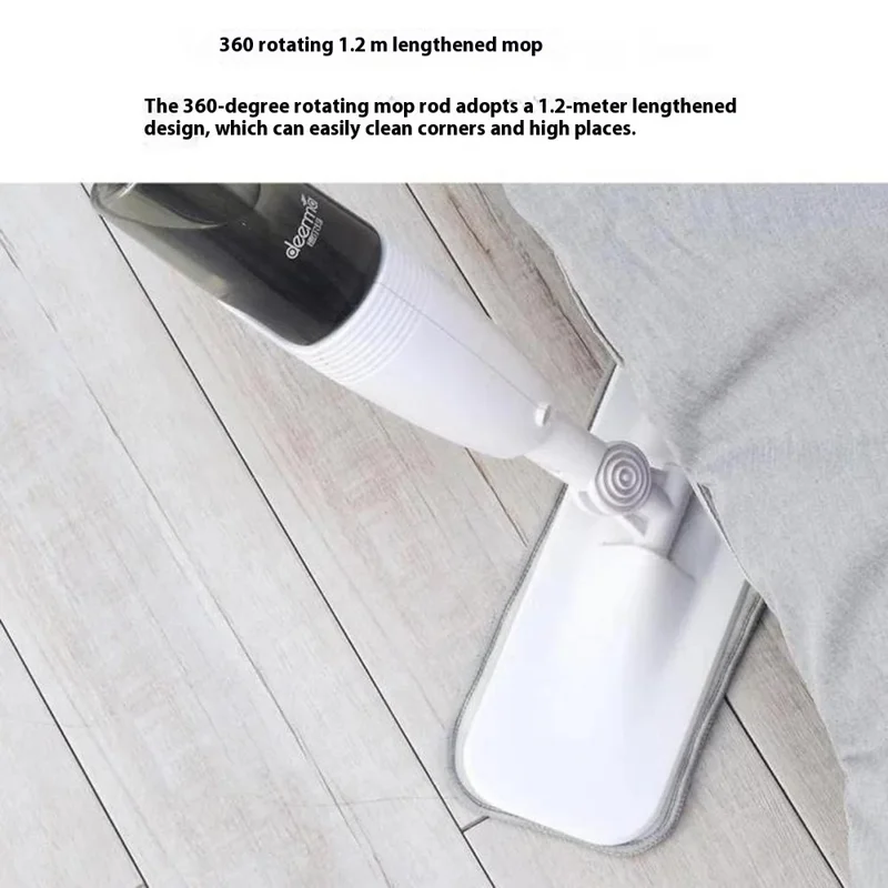 XIAOMI YOUPIN DEERMA TB500 Spray Mop Flat Wet Dry Mop Floor Cleaner Hands-Free Washing