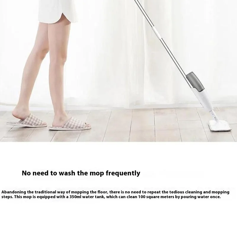 XIAOMI YOUPIN DEERMA TB500 Spray Mop Flat Wet Dry Mop Floor Cleaner Hands-Free Washing