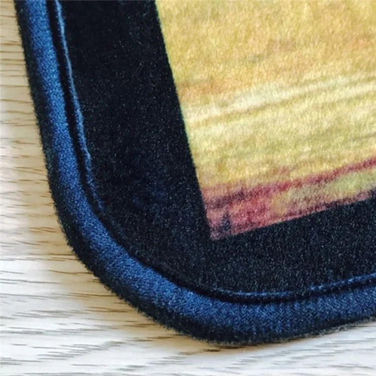 121.9 x 160cm Exotic Living Room Rug Anti-Slip Bedroom Vintage Carpet Flannel Baby Crawling Mat - DL0078