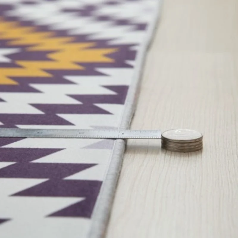 120 x 160cm Modern Geometric Abstract Rug Living Room Mat Bedroom Area Carpet Washable - Style A
