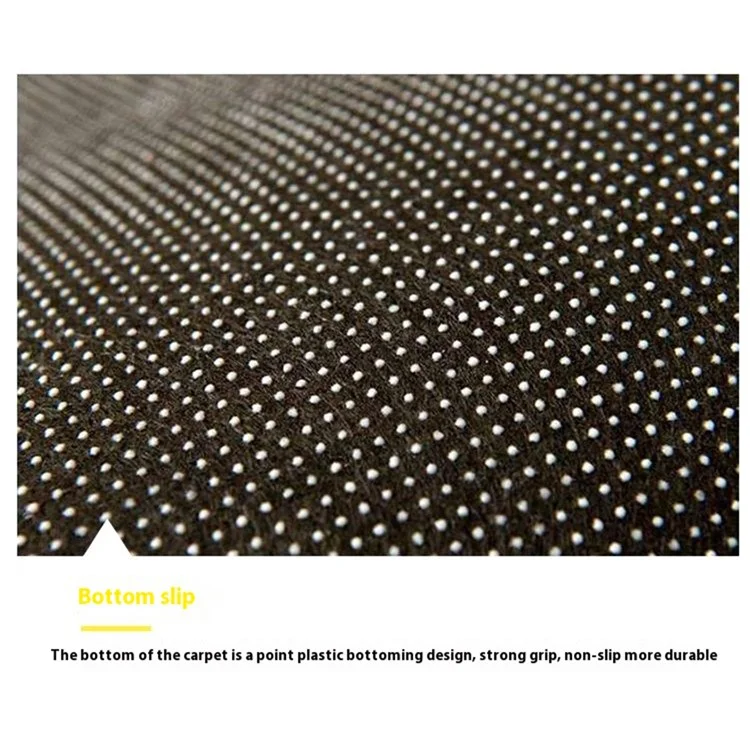 Cartoon Printed Round Carpet Diameter 100cm Absorbent Floor Mat Living Room Bedroom Rug Doormat - Little Hedgehog