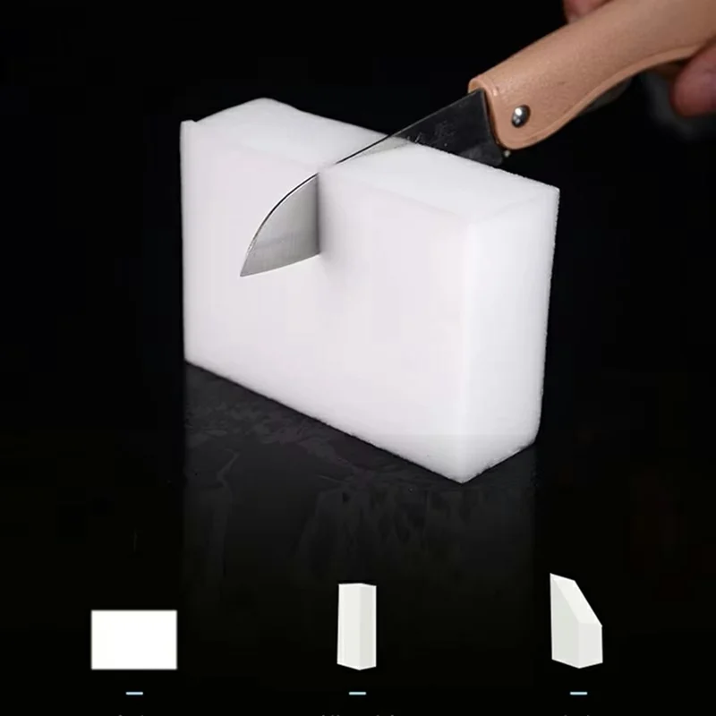 50Pcs Magic Eraser Sponges Kitchen Cleaning Scrubbers for Dish Washing Shoes Decontamination