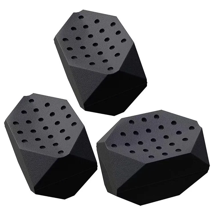 3PCS Jawline Trainer 7th Generation BPA Free Silicone Jawline Exerciser Sculptor Face Shaper (No Certificated) - Black